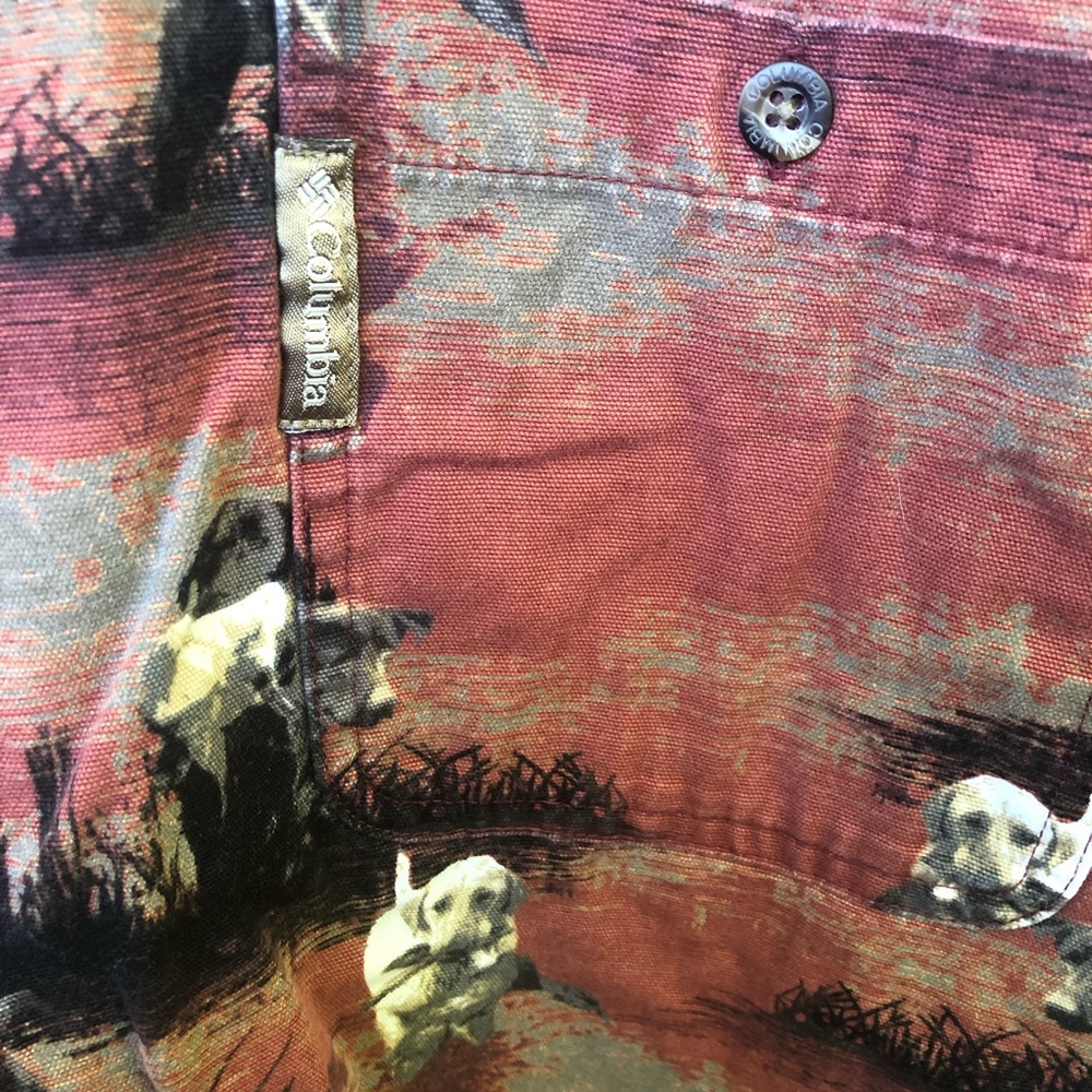 Columbia River Lodge cotton bird dog shirt. - Picture 3 of 7
